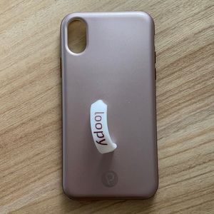 Rose Gold Loopy Case iPhone X